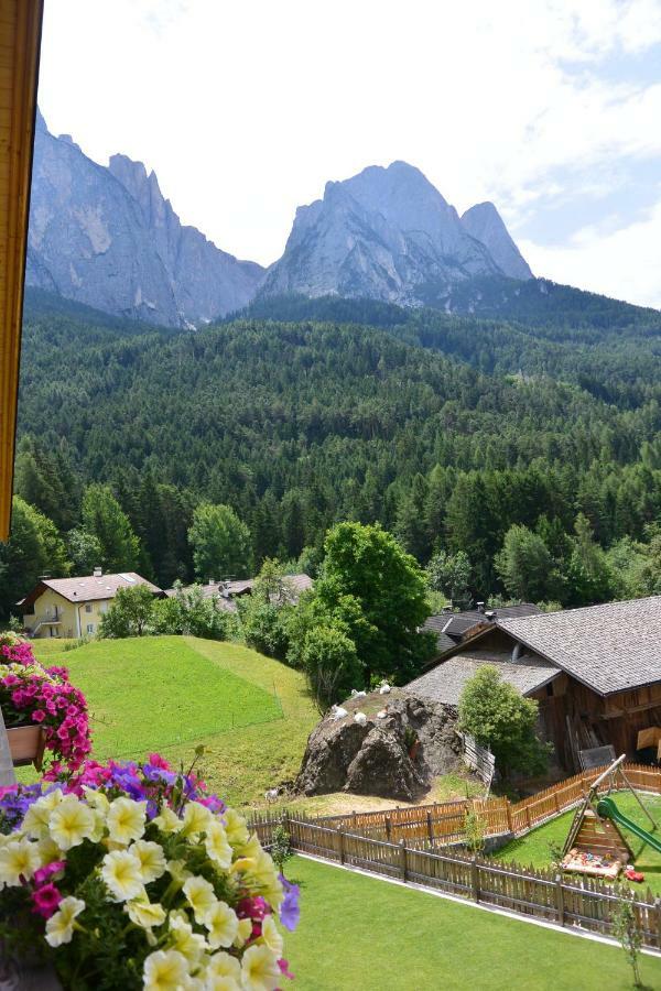 Apartmán Haus Bernard Siusi Exteriér fotografie