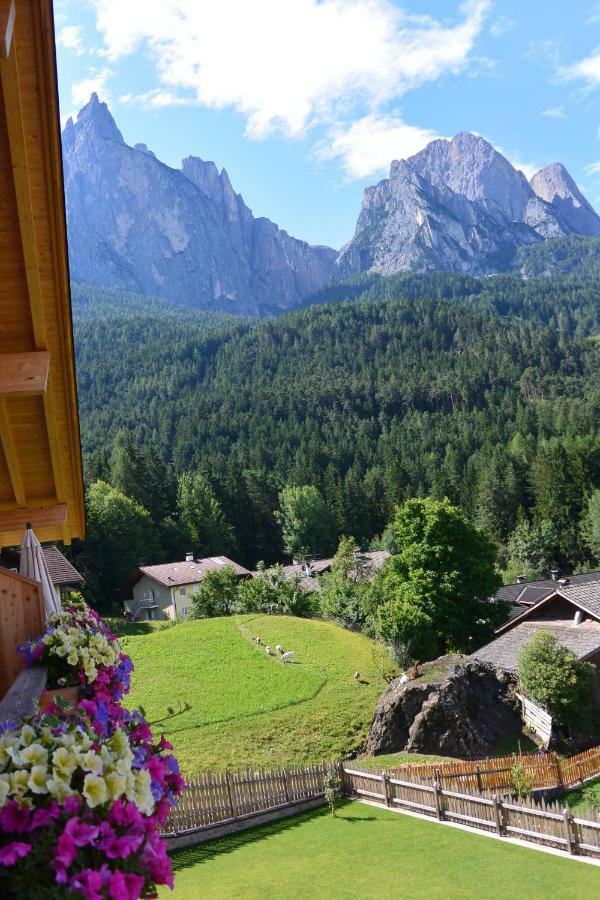 Apartmán Haus Bernard Siusi Exteriér fotografie
