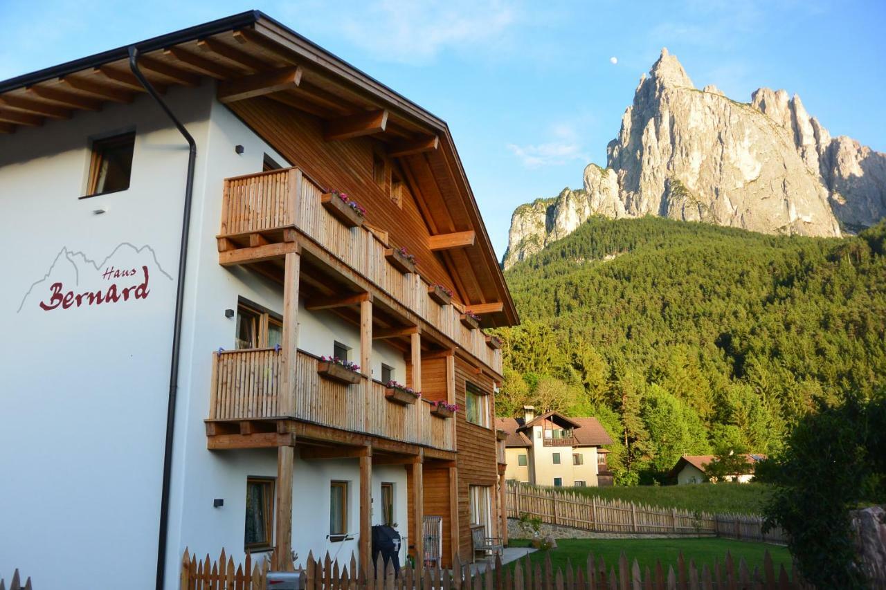 Apartmán Haus Bernard Siusi Exteriér fotografie