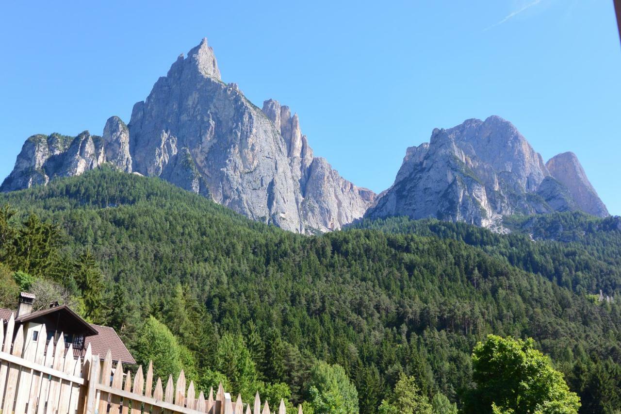 Apartmán Haus Bernard Siusi Exteriér fotografie
